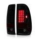 Ford F350 Super Duty 1999-2007 LED Tail Lights Black Smoked