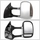 Ford F350 Super Duty 2003-2007 Chrome Towing Mirrors Power Heated Smoked LED Signal Lights