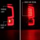 GMC Sierra 1500 2014-2018 Custom LED Tail Lights Red Clear