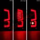 GMC Sierra 3500HD 2015-2019 Smoked Custom LED Tail Lights