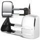 Chevy 2500 Pickup 1988-1998 Chrome Towing Mirrors Manual