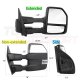 Ford F150 2015-2020 Chrome Towing Mirrors Power Heated LED Signal 22 Pins