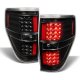 Ford F150 2009-2014 Black LED Tail Lights