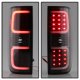 Ford F150 2009-2014 Black LED Tube Tail Lights