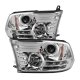 Dodge Ram 2500 2010-2018 Clear Projector Headlights Tube DRL