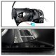 Dodge Ram 1994-2001 Black Smoked Halo Projector Headlights with LED