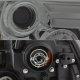 Dodge Ram 2013-2018 Smoked Projector Headlights Tube DRL