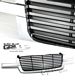 Chevy Silverado 2003-2005 Chrome Trim Black Billet Grille
