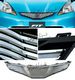 Honda Fit 2009-2010 Black and Chrome Billet Grille