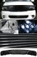 Ford Expedition 1999-2002 Black Billet Grille and Black Euro Headlights Set