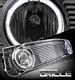 Ford Mustang 2005-2009 Billet Grille and Halo Fog Lights Combo Kit