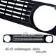 VW Jetta 1985-1992 Black Billet Grille