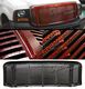 Ford F250 Super Duty 2005-2007 Red Leopard Skin Billet Grille