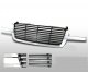 Chevy Avalanche 2003-2006 Chrome Trim Black Billet Grille