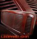 Ford F250 Super Duty 2005-2007 Red Leopard Skin Billet Grille