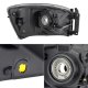 Dodge Ram 3500 2006-2009 Clear Headlights Amber Bar