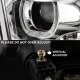 Dodge Ram 3500 2010-2018 Clear Halo Projector Headlights LED DRL