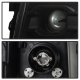 Chevy Silverado 2007-2013 Black Projector Headlights DRL Tube Facelift