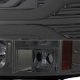 Chevy Silverado 2500HD 2007-2014 Smoked Projector Headlights DRL Tube Facelift