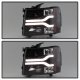 Chevy Silverado 2500HD 2007-2014 Black Projector Headlights DRL Tube Facelift