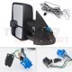 Chevy Silverado 2003-2006 Towing Mirrors Clear LED DRL Power Heated