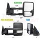 Chevy Silverado 2500HD 2003-2006 Towing Mirrors Clear LED DRL Power Heated