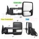 Chevy 2500 Pickup 1988-1998 Power Towing Mirrors Clear LED Running Lights