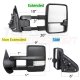 Chevy Silverado 2500HD 2015-2019 Towing Mirrors Clear LED DRL Power Heated