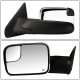 Dodge Ram 1500 2002-2008 Chrome Power Heated Towing Mirrors Smoked Signal Lights