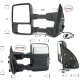 Ford F250 Super Duty 2008-2016 Chrome Towing Mirrors Power Heated Smoked LED Signal