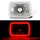Chrysler Conquest 1987-1989 Red Halo Tube Sealed Beam Headlight Conversion