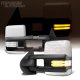 Chevy Suburban 2007-2014 White Towing Mirrors Clear LED DRL Power Heated