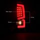 GMC Sierra 3500HD 2015-2018 Custom LED Tail Lights Black Red