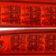 Dodge Ram 2500 1994-2002 Red Full LED Third Brake Light Cargo Light