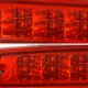 Dodge Ram 3500 1994-2002 Red Full LED Third Brake Light Cargo Light