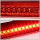 GMC Sierra 1988-1998 Red Full LED Third Brake Light Cargo Light