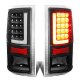 Dodge Ram 3500 2010-2017 Tube LED Tail Lights Black