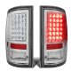Dodge Ram 3500 2010-2018 Chrome LED Tail Lights