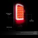 Dodge Ram 3500 2007-2009 Black LED Tail Lights Red Tube