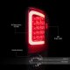 Dodge Ram 2007-2008 Smoked LED Tail Lights Red Tube