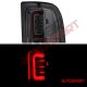 Dodge Ram 2500 1994-2002 Smoked LED Tail Lights Red Tube