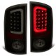 Dodge Ram 2002-2006 Black Smoked LED Tail Lights Tube