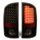 Dodge Ram 2500 2003-2006 Black Smoked LED Tail Lights