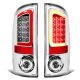Dodge Ram 2500 2003-2006 Chrome LED Tail Lights Red Tube