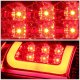 Dodge Ram 1994-2001 Red Clear LED Tail Lights Tube