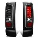 Dodge Ram 3500 1994-2002 Black LED Tail Lights