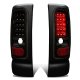 Dodge Ram 1994-2001 Black Smoked LED Tail Lights