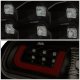 Dodge Ram 2500 1994-2002 Black Smoked LED Tail Lights Red Tube