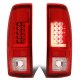 Ford F350 Super Duty 1999-2007 Red LED Tail Lights Tube