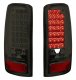 Chevy Suburban 2000-2006 Smoked LED Tail Lights